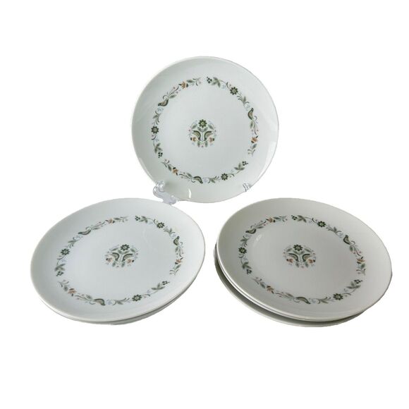 Noritake China‎ 117 Dutch Treat Cookin Serve Saucer Plates 6 7/8" Set of 7 Japan - Picture 1 of 7